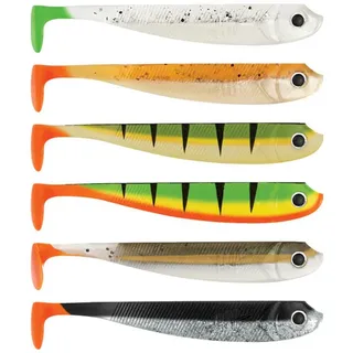 Lieblingsköder Gummiköder 5cm - 6 Gummifische, Farbe Lieblingsköder:Firetail Edition