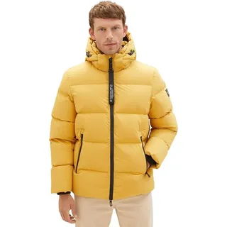 Tom Tailor 1037350 Recycled Down Puffer Jacke - Golden Fall, S