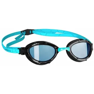 Mad Wave Triathlon Polarisierte Schwimmbrille - Azure / Black - One Size