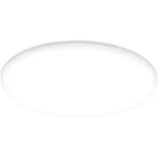 Briloner - LED Deckenlampe Bad mit indirektem Licht, Staub- Spritzwasserschutz, neutralweiß, Deckenleuchte, LED Panel, Badlampe, Badezimmerlampe, Küchenlampe, Feuchtraumleuchte, 29x5,5 cm, Weiß
