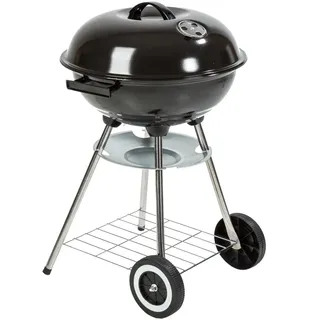 Tectake Kugelgrill Ø 41,5 cm schwarz