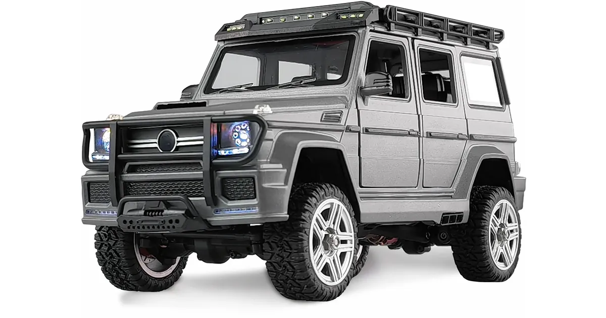 Amewi 1/12 Toyota Land Cruiser Sleepwagen 4WD - Rood