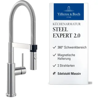 Villeroy & Boch Steel Expert 2.0 Einhebelmischer Grau