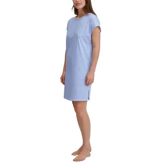 CALIDA Damen Lovely Nights Nachthemd, Hydrangea Blue, 44-46