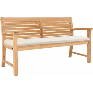 Bankauflage Toscana Weiß 180x50x7cm