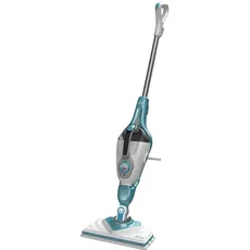 Black+Decker 2-in-1 Dampfbesen/Dampfreiniger Steam-mop BHSM1610DSM (1600 Watt, mit SteaMitt Dampfhandschuh, umfangreiches Zubehör, AutoSelect Technologie für automatische Dampfmenge)