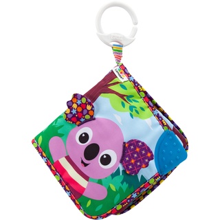 Lamaze Walla Walla the Koala Storytime, Clip on Pram and Pushchair Newborn Baby Toy, Clip and Go Toy, Sensory Toy for Babies with Colours and Sounds, Development Toy for Boys and Girls Aged 0 Months +