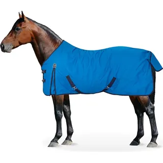 Equinate wasserdichte Regendecke Springfield mit Fleeceinnenfutter 155cm Cobalt