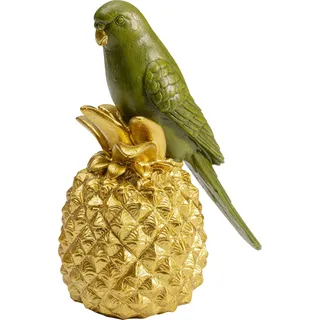 Kare Design Deko Figur Ananas Parrot, Vogel, Accessoire, Artikelhöhe14cm