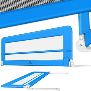 KESSER® Bettgitter Bettschutzgitter Kinderbettgitter für Kinder Babybettgitter Kinderbettschutzgitter - Blau