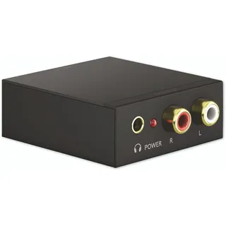 goobay Digital-Analog-Wandler 192 kHz - Schwarz