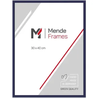 MendeFrames H245 Kunststoffrahmen Klassisch blau 20x20 cm Museumsglas