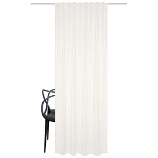 HOME WOHNIDEEN Fertigschal Teddy, Farbe:wollweiß, Größe:245 x 135 cm, Anzahl:1x