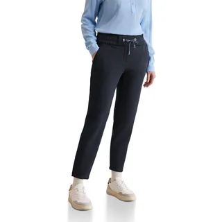 CECIL Damen B378682 Hose Im Casual Fit, Universal Blue, L / 28L EU