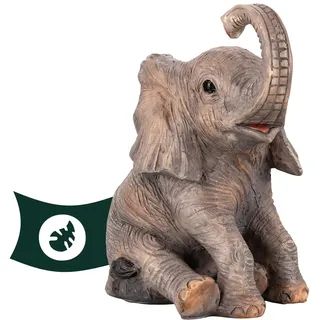 VERDOBA Deko Elefant für Wohnung oder Garten - Elefanten Figur - Tischdeko Wohnzimmer Dekoration Schlafzimmer