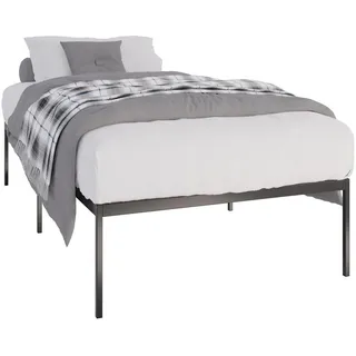 CLP Metallbett 105,5 x 205,5 cm Schwarz