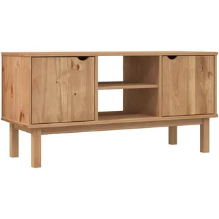 vidaXL TV-Schrank OTTA 113,5x43x57 cm Massivholz Kiefer