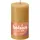 Rustiko Shine Stumpenkerze 13 cm gelb