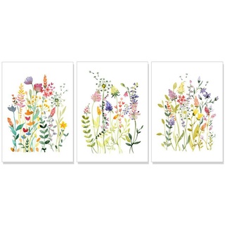 LUMA Poster-Set Wildblumen