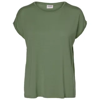 Vero Moda NOS Damen VMAVA PLAIN SS TOP GA NOOS T-Shirt, Grün (Laurel Wreath Laurel Wreath), 36 (Herstellergröße: S)