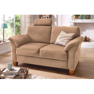 OTTO home Couch Mikrofaser 2-Sitzer Braun