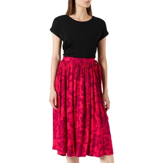 Hurley Damen Midi Wrap Skirt Rock, Knock Out, L