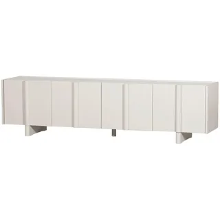 Woood Basu Lowboard 200x53x46 cm Hellgrau Holz