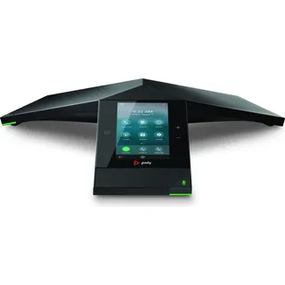 Poly Trio 8800 IP-Konferenztelefon und PoE-fähig, IP-Konferenztelefon, Schwarz, 12,7 cm (5"), 720 x 1280 Pixel, G.711alaw, G.711ulaw, G.719, G.722, G.722.1, G.722.1C, G.729ab, OPUS, iLBC, Wi-Fi 4 (802.11n) - Schwarz