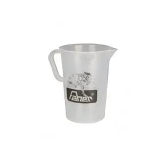 Faher abgestuften transparent Messbecher 2 Liter