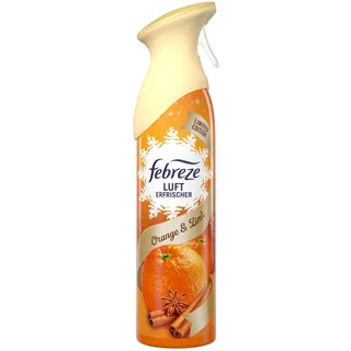 Febreze Lufterfrischer Spray Orange & Zimt 185 ml, Bekämpft Gerüche In Jedem Raum Ihres Zuhauses