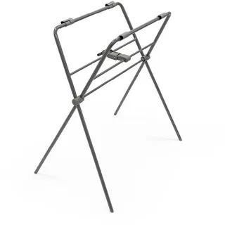 Stokke Badewannenständer , Grau , Metall, Kunststoff , 57x96x87 cm , Pflegen, Baden, Babybadewannen