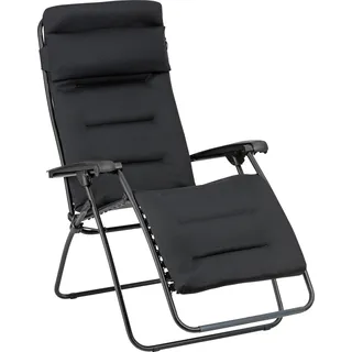 Lafuma Relaxsessel RSX CLIP Gartenstuhl 106 x 95 x 0 cm schwarz acier klappbar mit Armlehnen