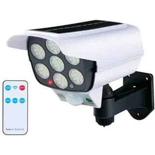 Grundig Solar Sicherheitsleuchte mit Bewegungsmelder – Außenlampe mit Solarpanel, Kabellos, 120° Sensor 3–5 m, 3 Lichtmodi, Fernbedienung, LED Solarleuchte für Garten, Eingang, Einfahrt