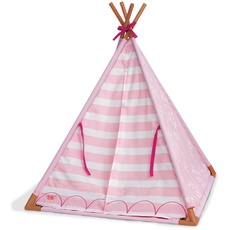 Our Generation – Camping-Set – Essen Spielen – 46 cm Puppenzubehör – Rollenspiel – Spielzeug für Kinder ab 3 Jahren – Cozy Tipi Zelt