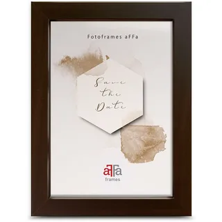 aFFa frames Hekla, Bilderrahmen MDF, the frame, Fotorahmen mit Acrylglas, bilderrahmen Schwarz, A4, 21x29,7cm