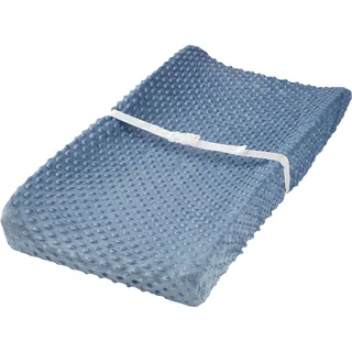 Simple Joys by Carter's Unisex-Baby 2-Pack Cotton Changing Pad Covers Schwimmwindel, Blau/Marineblau, Einheitsgröße (2er Pack)