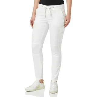 Timezone Damen Slim MalikaTZ 7/8 Freizeithose, weiß, 32