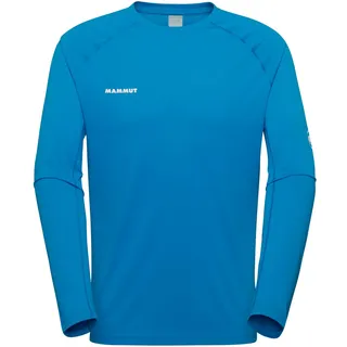 Mammut Ducan Fl Langarm-t-shirt blau S