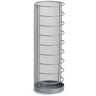 Zeller Mesh Schirmständer Ø 14 x 40,5 cm grau