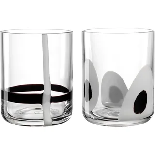 LEONARDO BANDA NERA Wasser- & Saftglas 0,3 l 2 St.