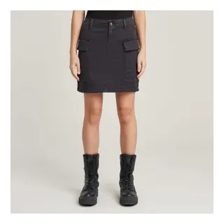G-Star für Damen. D25235-C106-G476 Cargo-Minirock dunkelgrau (30), Lässig, Bio-Baumwolle, Nachhaltig