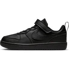 Bild Court Borough Low Recraft (PS) Sneaker, Black/Black-Black, 35