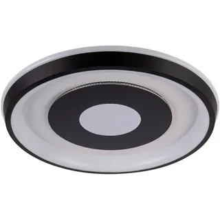 Näve Led-Deckenleuchte , Weiß , Metall, Kunststoff , rund , 49x7x49 cm , Farben fixierbar , Lampen & Leuchten, LED Beleuchtung, LED-Deckenleuchten