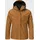 WMS wasserdichte atmungsaktive Outdoorjacke mit herausnehmbarer Fleecejacke caramel 36
