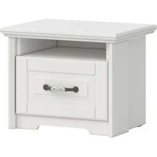 OTTO home Nachtkommode Evergreen 56 x 42 x 45 cm Weiß