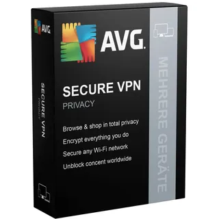 AVG Secure VPN 2018 2 Jahre DE Win