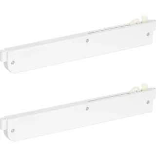 Rauch Möbel ZUBEHÖR, Schwebetürendämpfer, 2er-Set, Soft-Close, für 2- bis 4-türige Schwebetürenschränke von Rauch mit Einer Schranktiefe von 69 cm, Maße 27x1,5x5cm