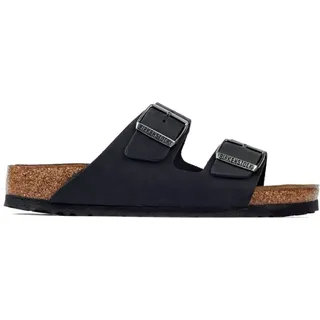 Arizona Nubukleder geölt schwarz 36