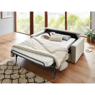 Atlantic Home Collection Schlafsofa »Rolando, B: 196 cm, Liegefl. 140x190 cm« mit komfortabler Matratze, Dauerschlafsofa,