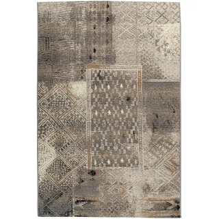 Obsession In- und Outdoorteppich , Grau, Beige , Textil , Mosaik , rechteckig , 200x290 cm , Oeko-Tex® Standard 100 , für Fußbodenheizung geeignet, lichtunempfindlich, pflegeleicht, strapazierfähig , Teppiche und Böden, Teppiche, Outdoorteppiche